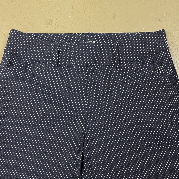 Hilary Radley Black White Polka Dot Shorts Medium - Picture 3 of 6